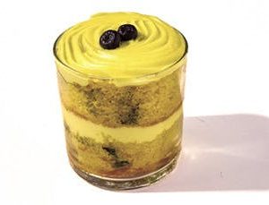 Lemon Blueberry Cake Jar - Dinner for the Week
