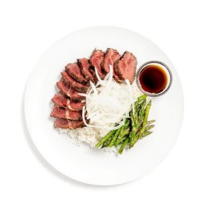 Korean Flank Steak Rice Bowl (Steak Doep Bap) - 4 Pack